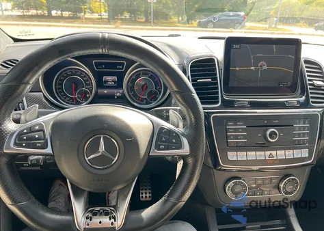 2017 Mercedes-Benz Gle Coupe 63 Amg-S z USA, uszkodzony, nr VIN 4JGED7FB7HA051704